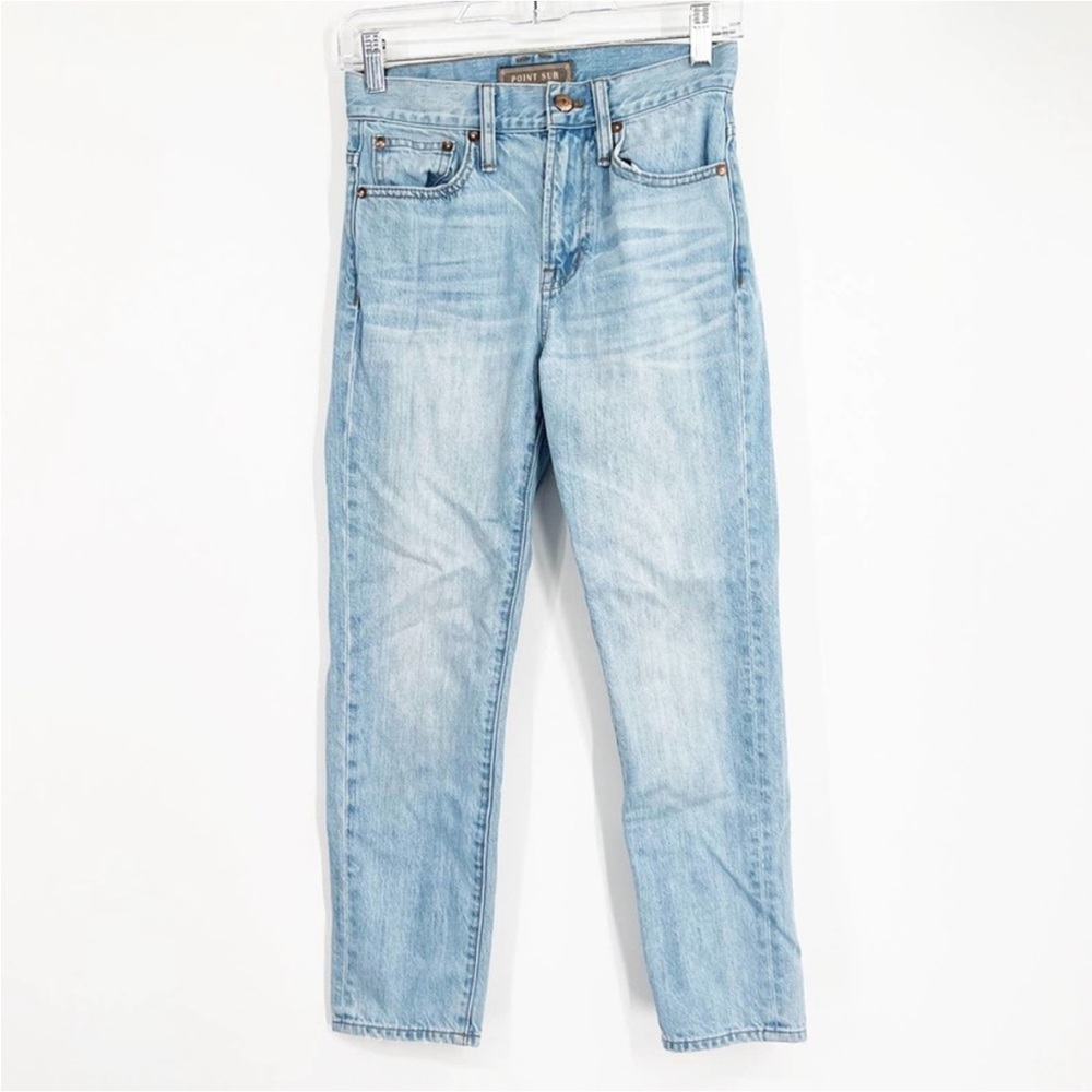 Point Sur J. Crew High Rise Retro Straight Leg Jeans